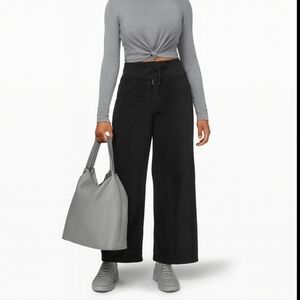 Lululemon Morning Restore Pant Heathered Black 6